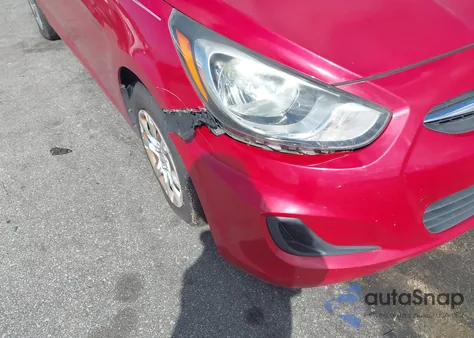 2013 Hyundai Accent Gls from USA, damaged, VIN KMHCT4AE9DU461634